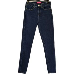 Lilly Pulitzer Women's Skinny Jeans Blue Size 2 Mid Rise Stretch